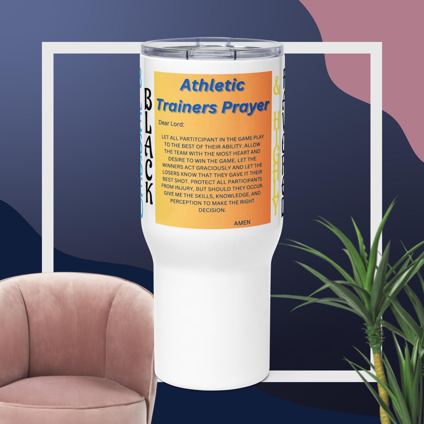 Athletic Training Prayer Tumbler