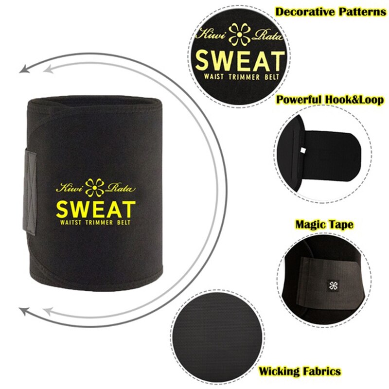 Miss Moly Shaper Waist Trainer Trimmer Latex Rubber Belt Body Shaper Neoprene Waist Belt Sweat Premium Waist Cincher Fajas