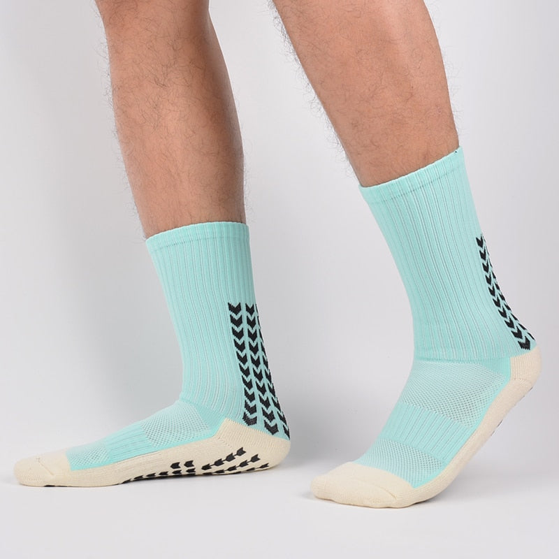 2021 Sports Socks Anti-Slip Football Socks Thickened Breathable Football Socks Men Women Outdoor Running Cycling calcetines