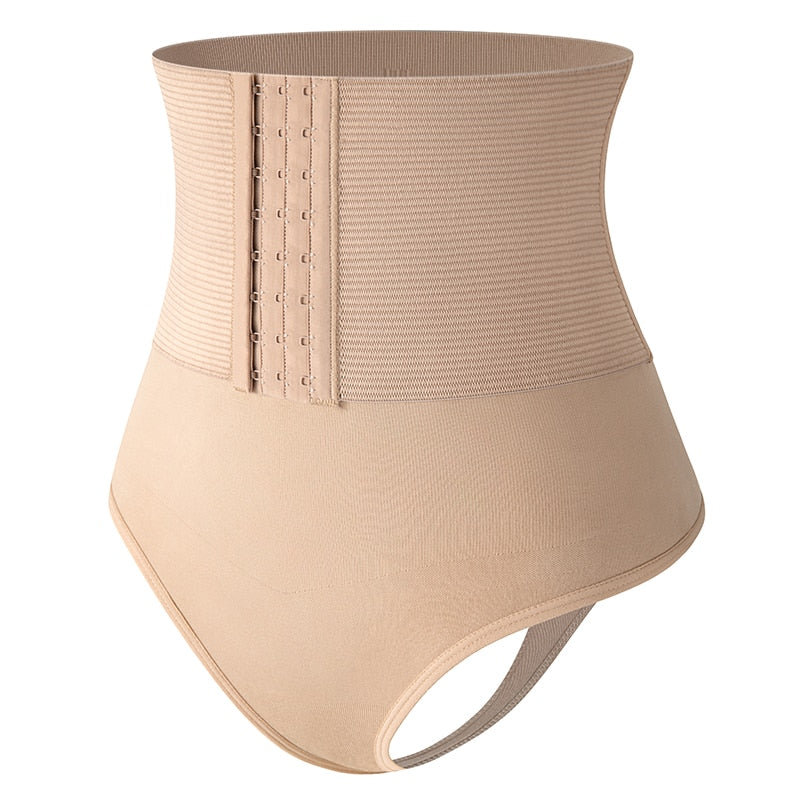 Women Waist Cincher Girdle Tummy Control Thong Panties Slimmer High Waist Body Shaper Butt Lifter Shapewear Underwear
