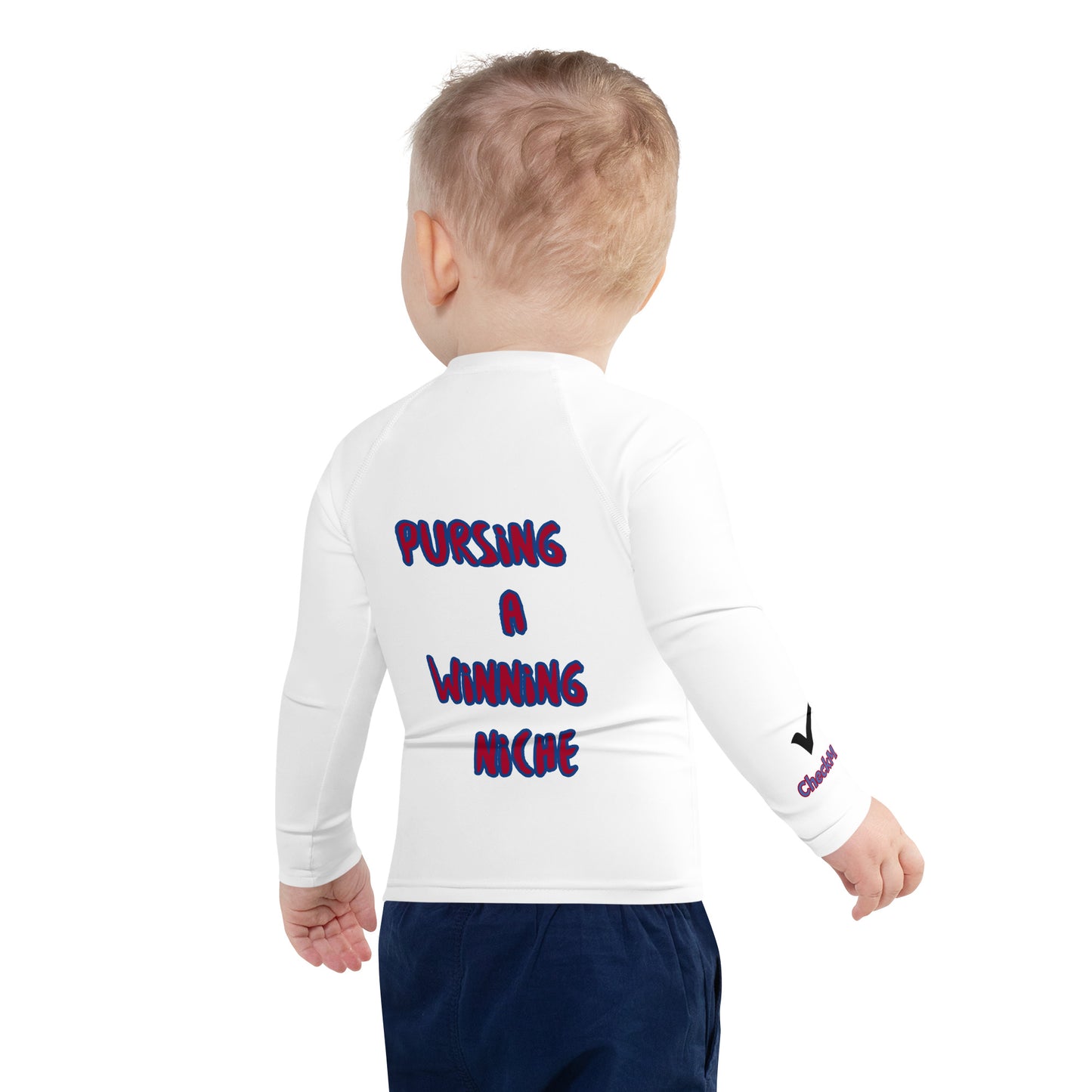 Kids Rash Guard Pawn Checkmate