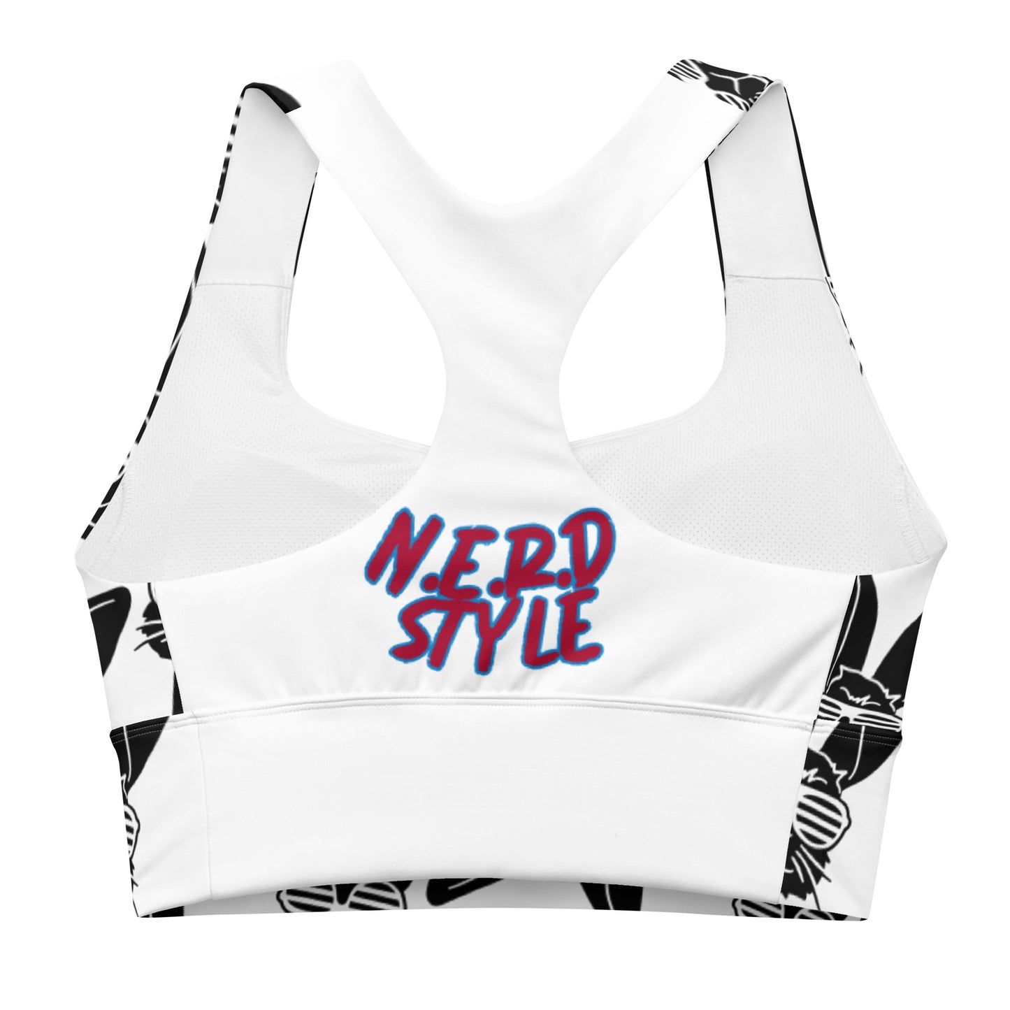 Longline sports bra NERD STYLE