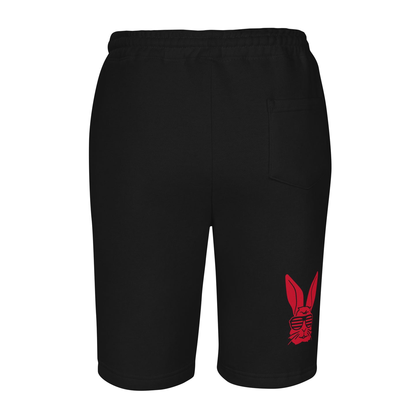 Men's fleece shorts Nerd style