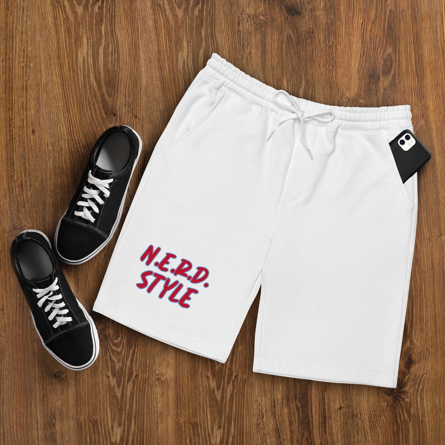 Men's fleece shorts (Nerd Style)