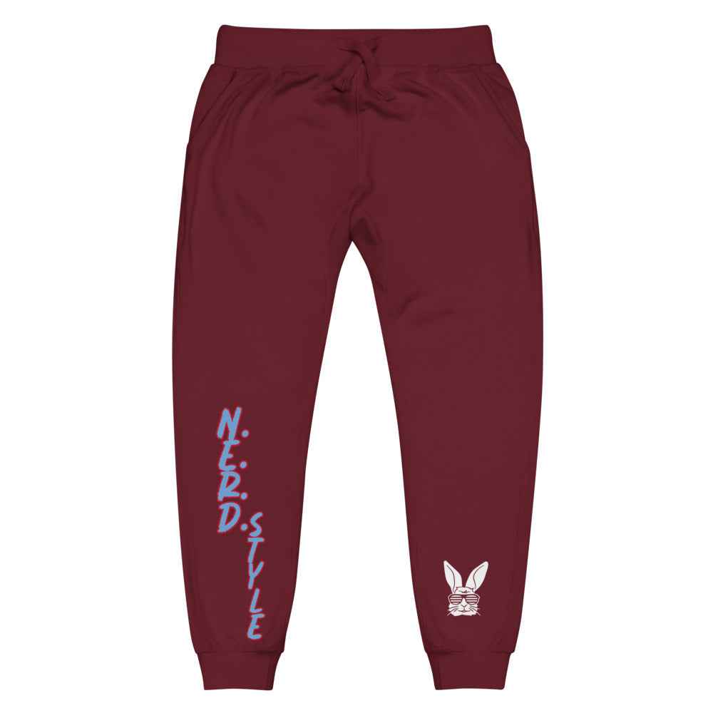 Unisex fleece sweatpants NERD STYLE