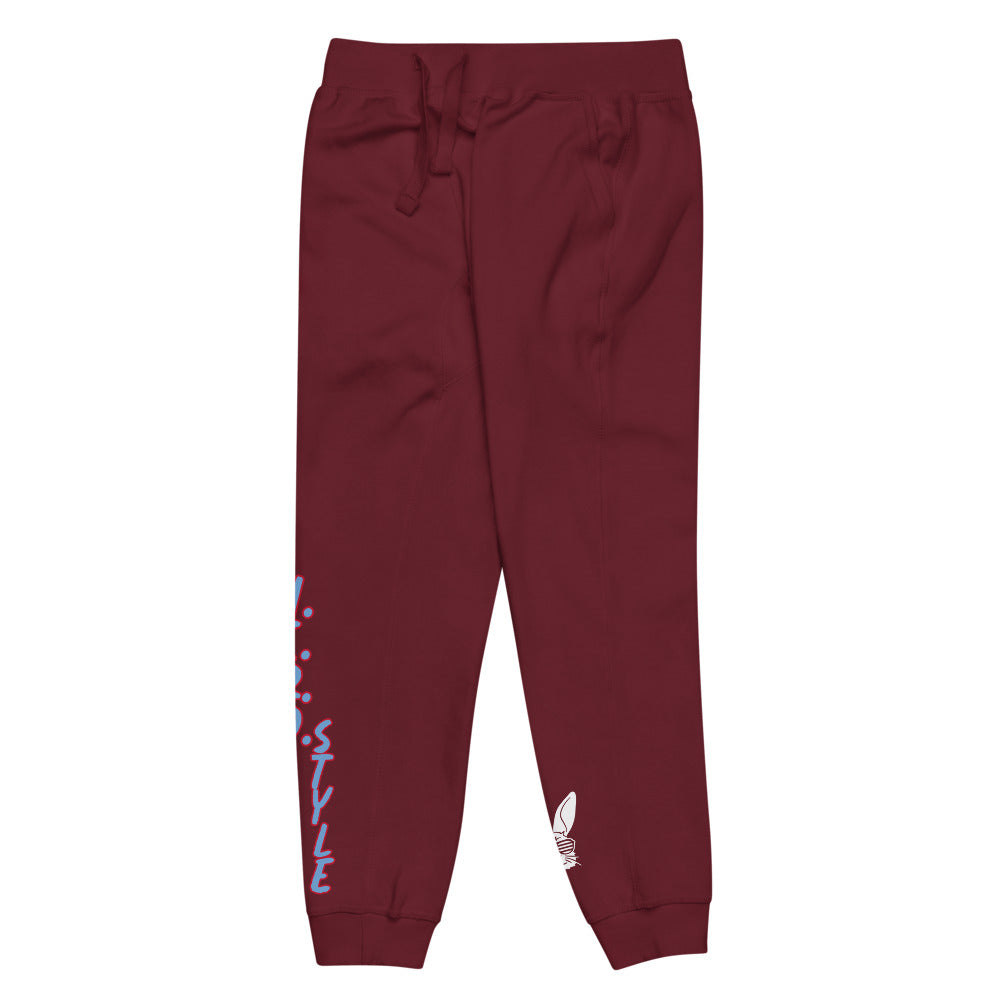 Unisex fleece sweatpants NERD STYLE
