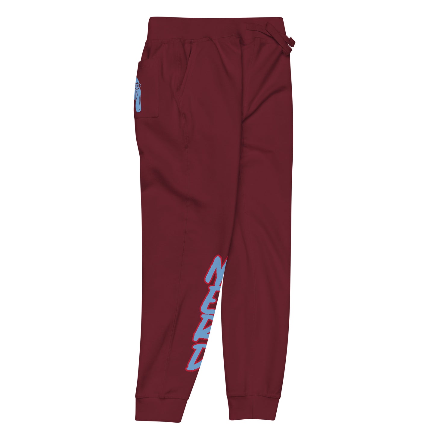 Unisex fleece sweatpants/ NERD Style