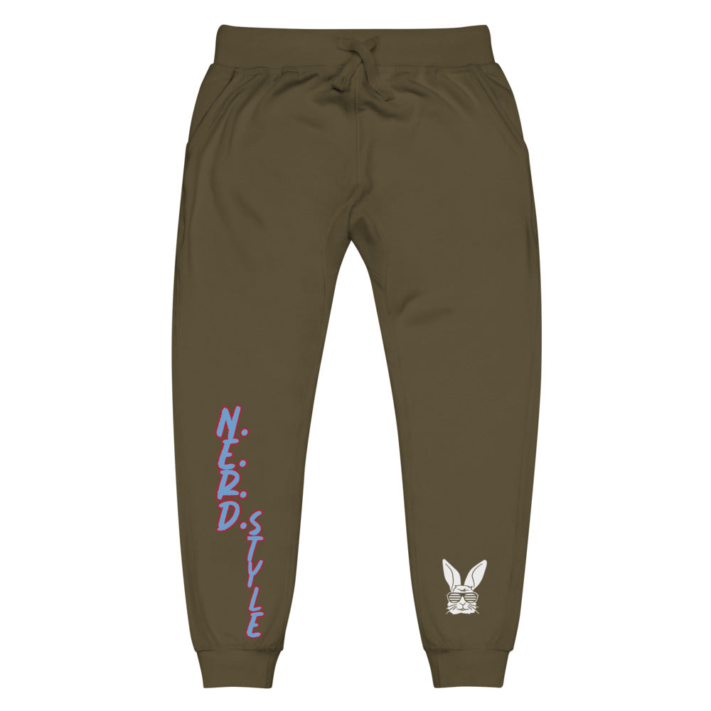 Unisex fleece sweatpants NERD STYLE