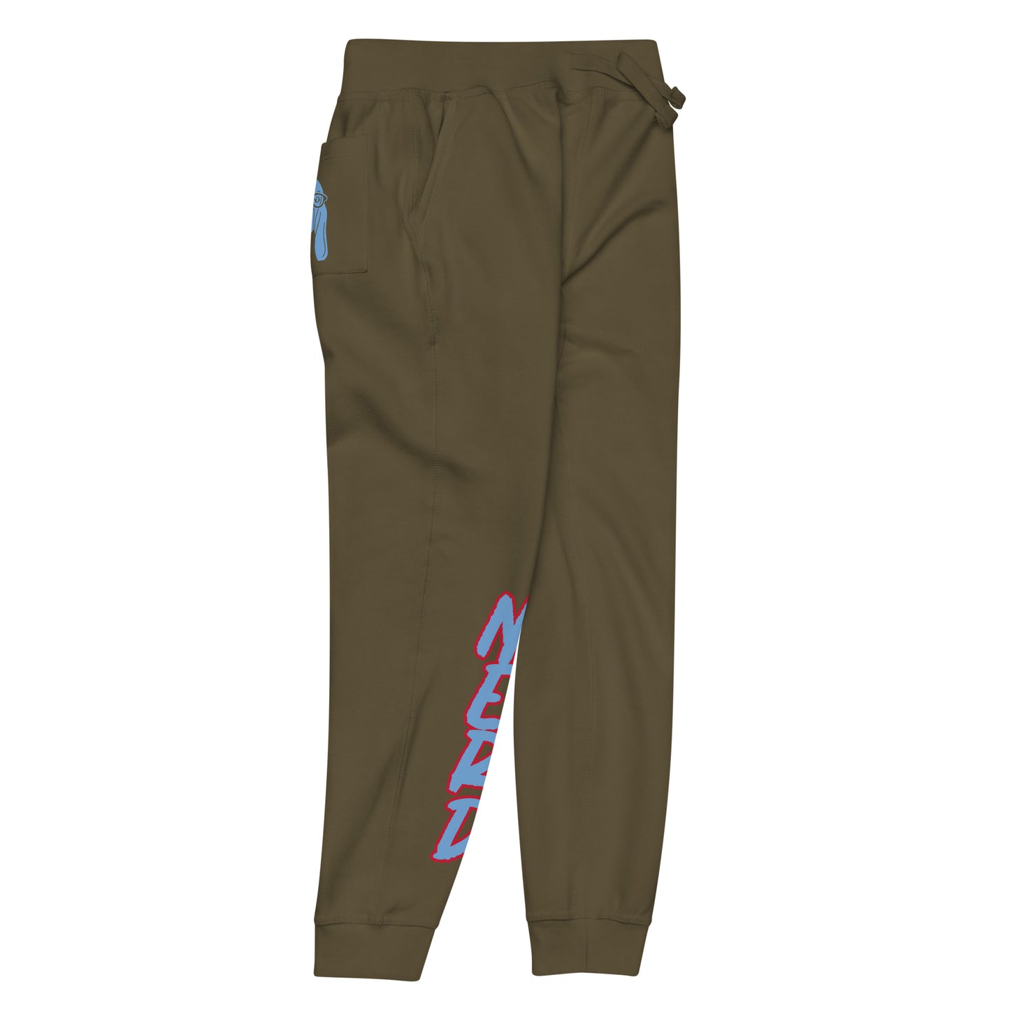 Unisex fleece sweatpants/ NERD Style