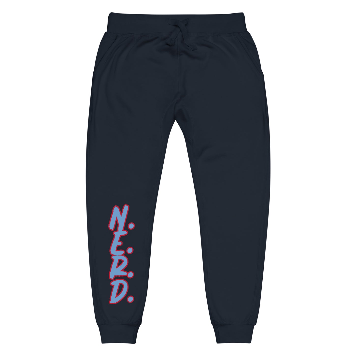Unisex fleece sweatpants/ NERD Style