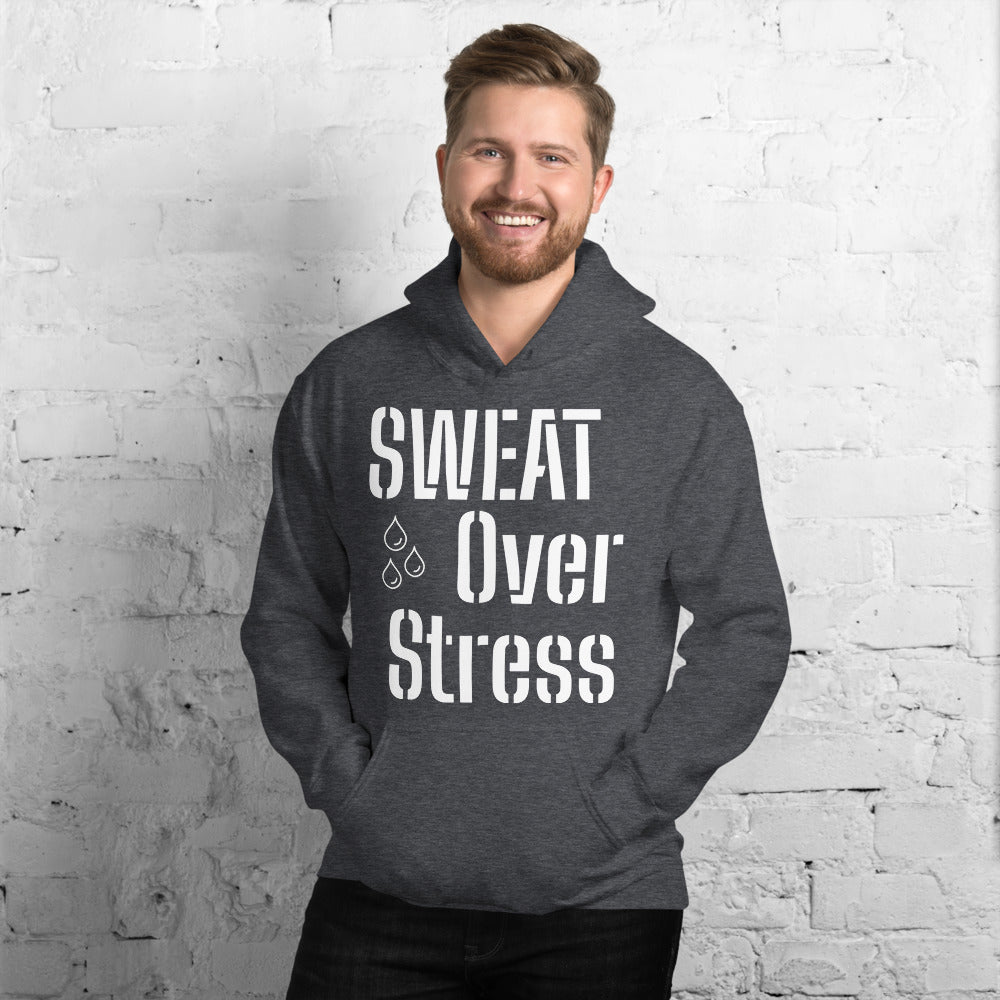 Unisex Hoodie Sweat over Stress (wall)