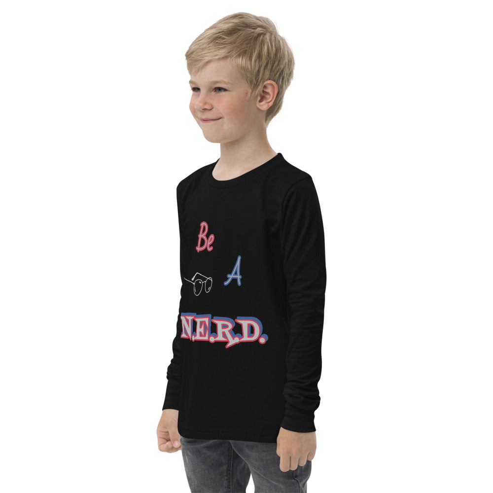 Youth long sleeve tee (NERD Style)