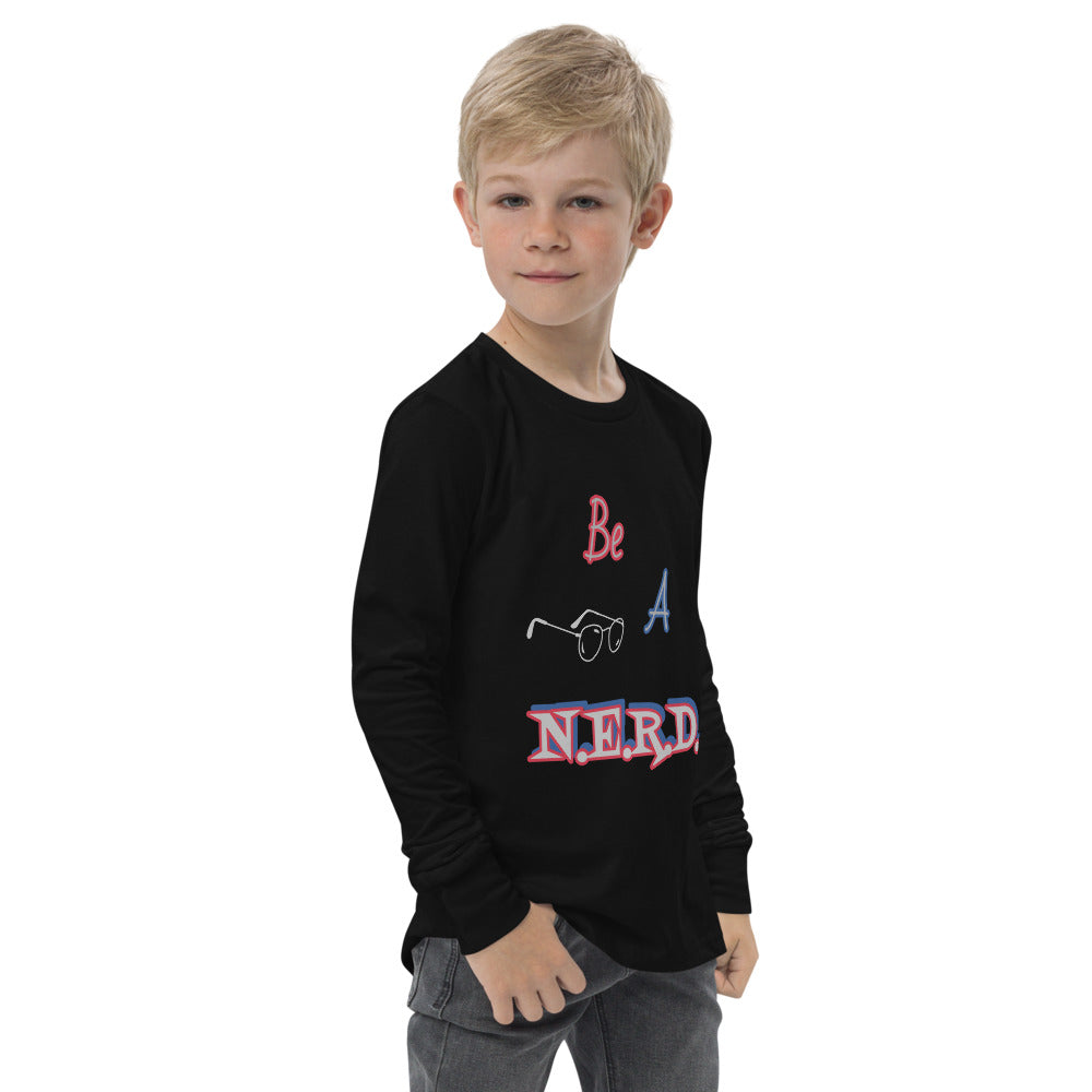 Youth long sleeve tee (NERD Style)