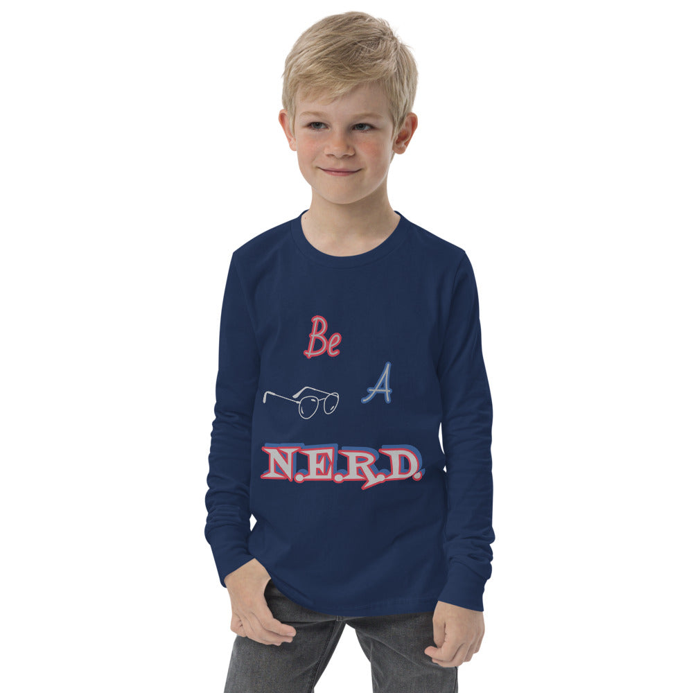 Youth long sleeve tee (NERD Style)