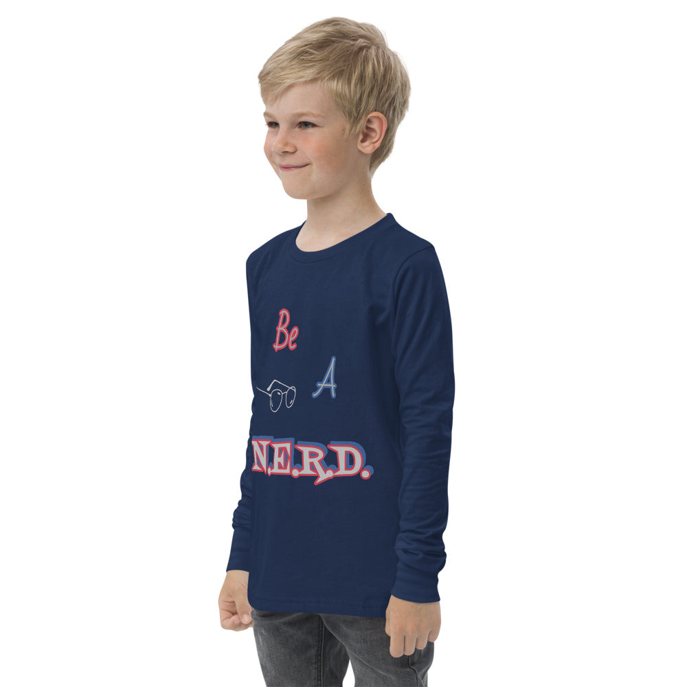 Youth long sleeve tee (NERD Style)