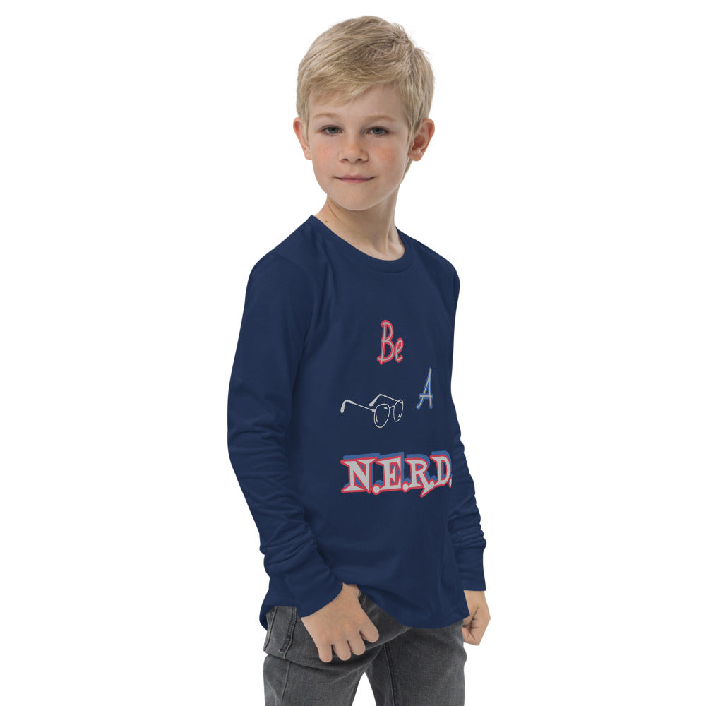 Youth long sleeve tee (NERD Style)