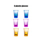 6 Shot Glass Dispenser Holder Carrier Caddy Liquor Dispenser Party Drinking Games Bar Cocktail Wine Beer Quick Filling Tool (Exclusive)