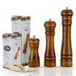 Manual Salt Pepper Grinder Oak Wood Pepper Mill Spice Salt Grinder Mill Tools (Exclusive)