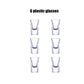 6 Shot Glass Dispenser Holder Carrier Caddy Liquor Dispenser Party Drinking Games Bar Cocktail Wine Beer Quick Filling Tool (Exclusive)