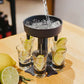 6 Shot Glass Dispenser Holder Carrier Caddy Liquor Dispenser Party Drinking Games Bar Cocktail Wine Beer Quick Filling Tool (Exclusive)