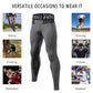 Mens Compression Pants Tight Running Fitness Sportswear Male Skinny Leggings Workout Training Quick Dry 2021 Summer Trousers