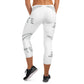Capri Leggings White (Checkmate Collection)