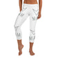 Capri Leggings White (Checkmate Collection)