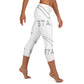 Capri Leggings White (Checkmate Collection)