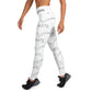Yoga Leggings white (Checkmate Collection)