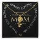 Vertical personalized name necklace