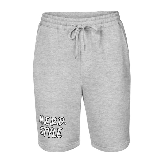 Men's fleece shorts Nerd Style