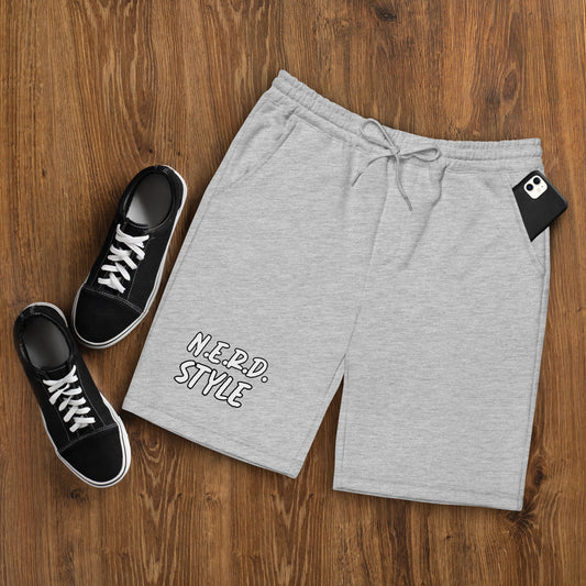 Men's fleece shorts (Nerd Style)