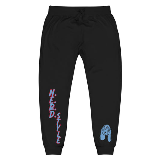 Unisex fleece sweatpants NERD STYLE