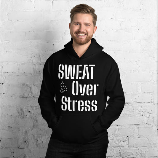 Unisex Hoodie Sweat over Stress (wall)
