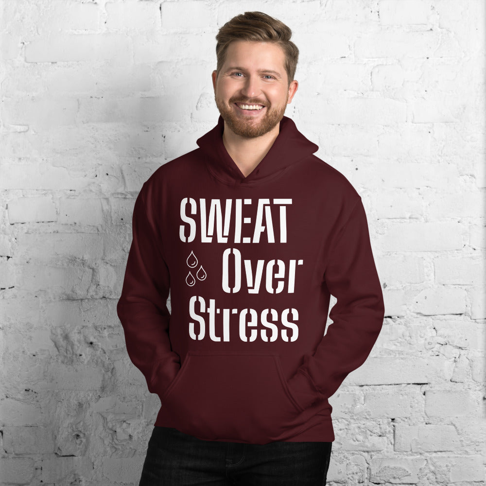 Unisex Hoodie Sweat over Stress (wall)