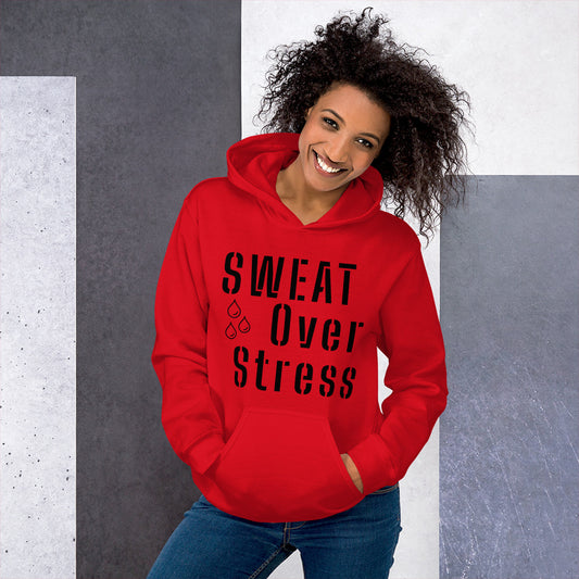 Unisex Hoodie Sweat over Stress (Wall)