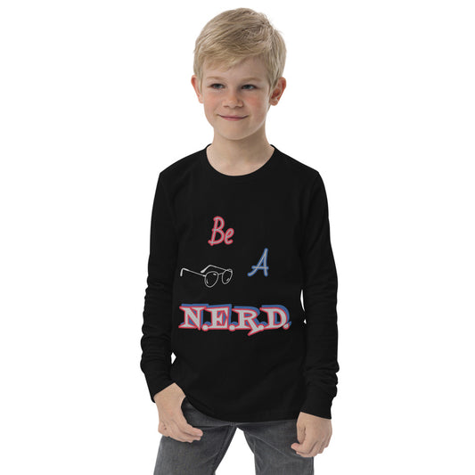 Youth long sleeve tee (NERD Style)